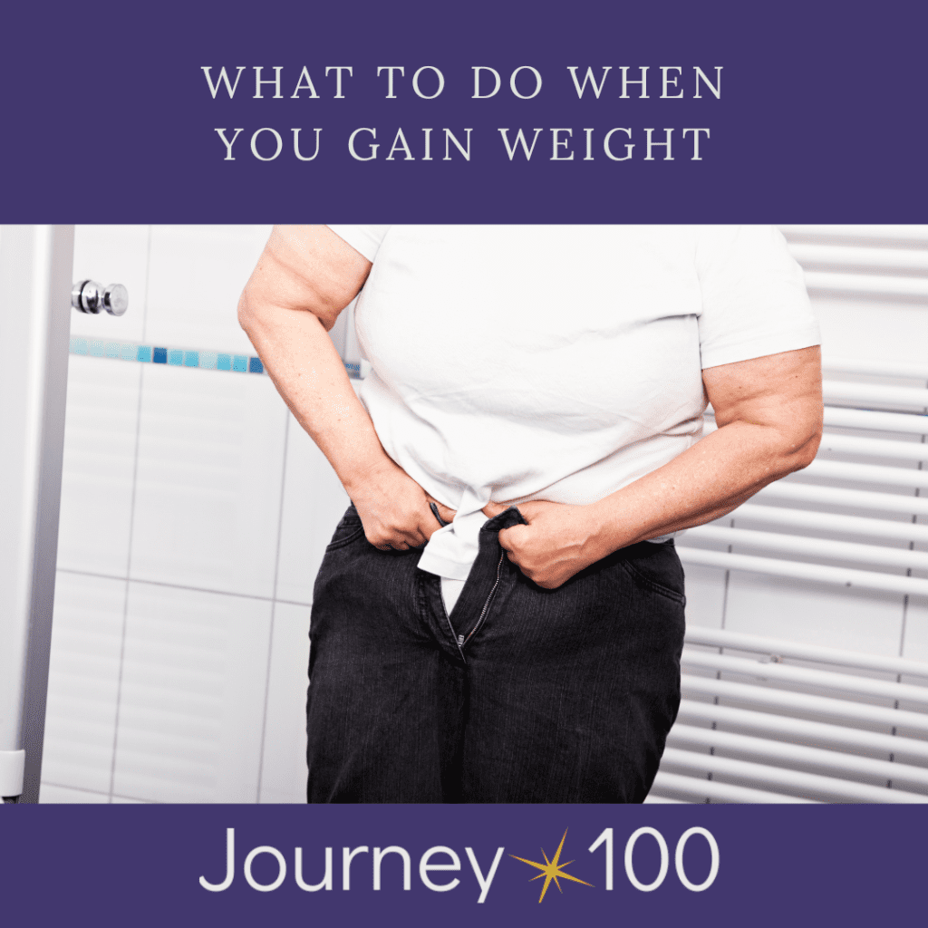 What to do when you gain weight