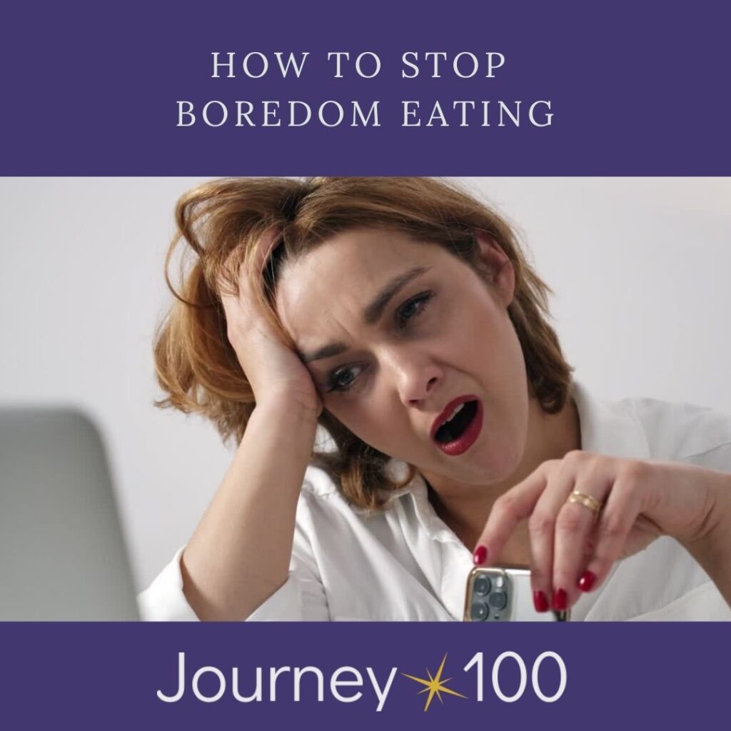 How to stop obsessing about food when bored